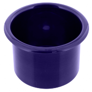 Spun Aluminum Large Cup Holder Insert  Purple