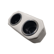 Thirsty Fin Marine Dual Drink Holders Console - Vertical