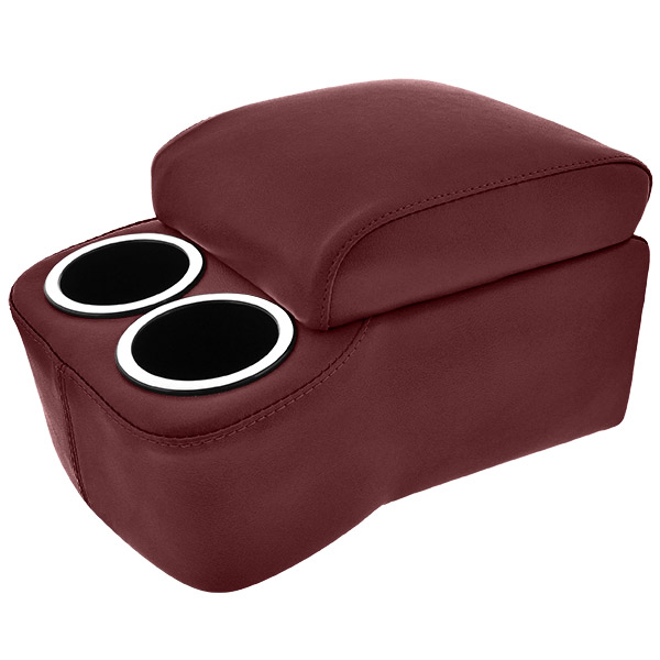 Maroon Short and Narrow Bench Seat Cruiser Console