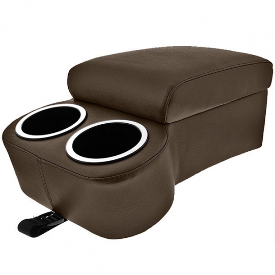 Brown Bench Seat Cruiser Console & Cup Holders | CupHoldersPlus