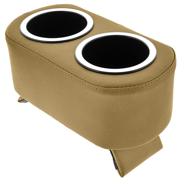 Gold Hot Rod Super Shorty Console & Cup Holders CupHoldersPlus