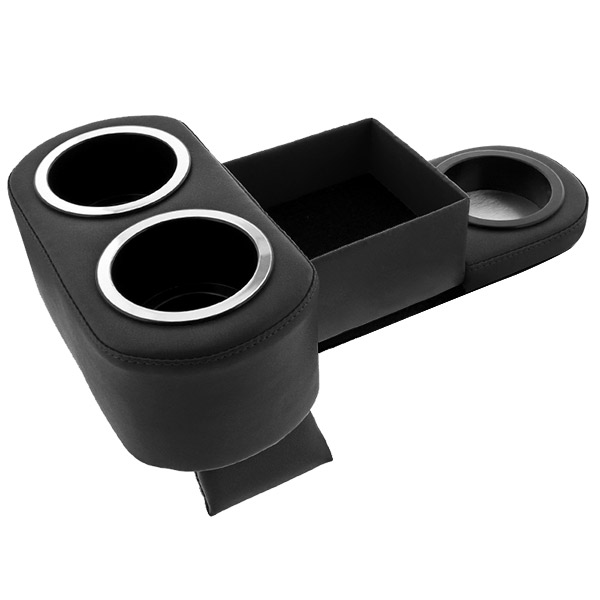 Midnight Black Hot Rod Drinkster Console with Coin Holder.