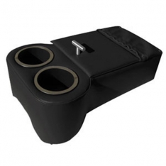 Universal Car and Truck Shorty Bench Seat Console and Cup Holder: Classic  Car Interior