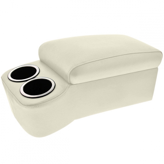 White Narrow Bench Seat Cruiser Console Cupholdersplus