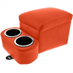 Orange Tall Bench Seat Cruiser Console