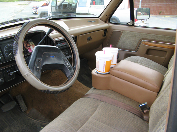 Ford bench seat center console #6
